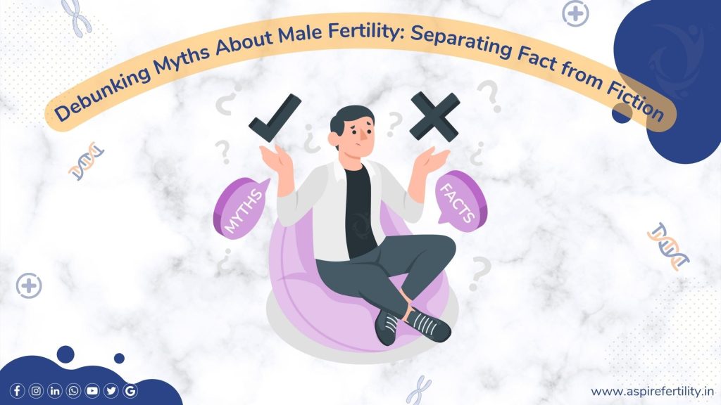 Debunking Myths About Male Fertility, Separating Fact from Fiction, Addressing Misconceptions for a Clear Understanding infertility treatments aspire fertility center