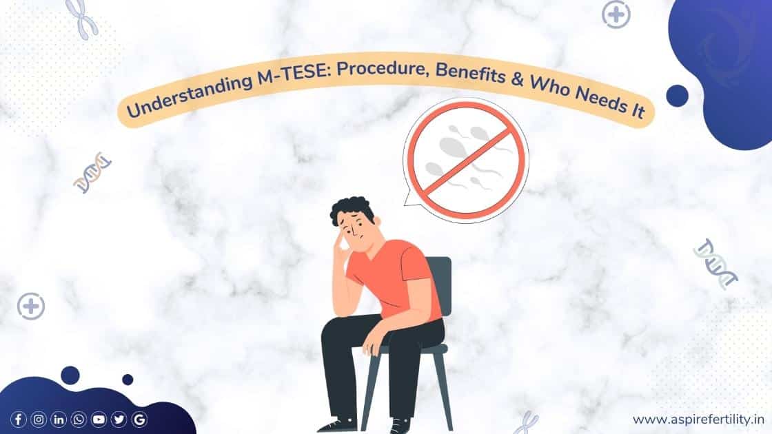 Understanding Microdissection Testicular sperm extraction M-TESE : Procedure, Benefits, and Who Needs It, Aspire Fertility Center in HSR Layout, Sarjapura Bangalore